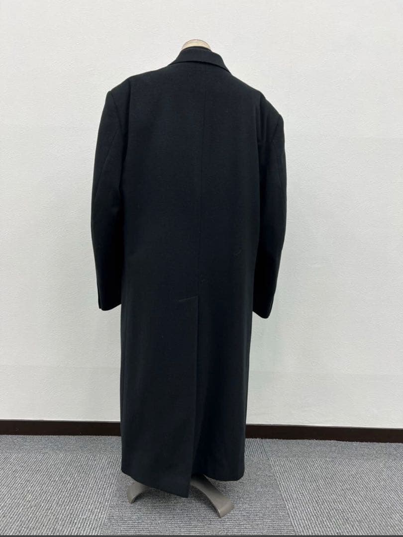 Burberrys' ウールチェスターコート カナダ製　ブラック　ロング丈