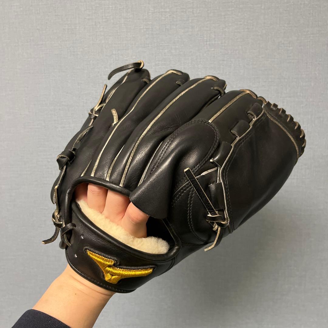 1106 ミズノプロ 波賀クラフティッド 美品 即戦力 硬式 投手用グローブ