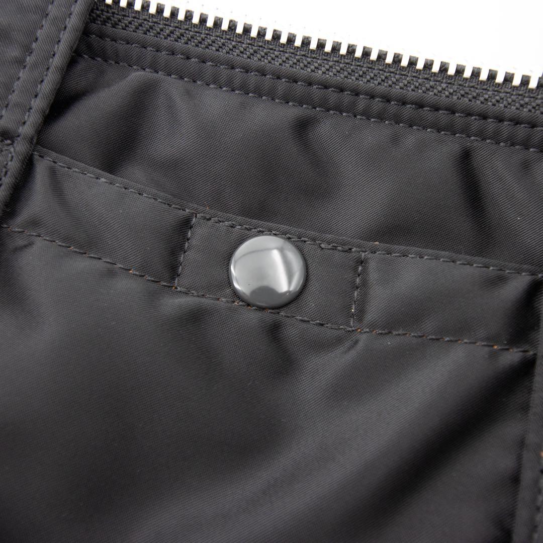 A038【ポーター／タンカー】ミニボストンバッグ　ダッフル　ナイロン　ブラック