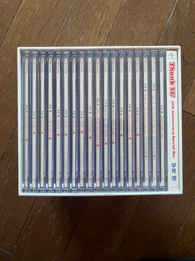 USED★早見優【Thank YU】30周年記念CD BOX