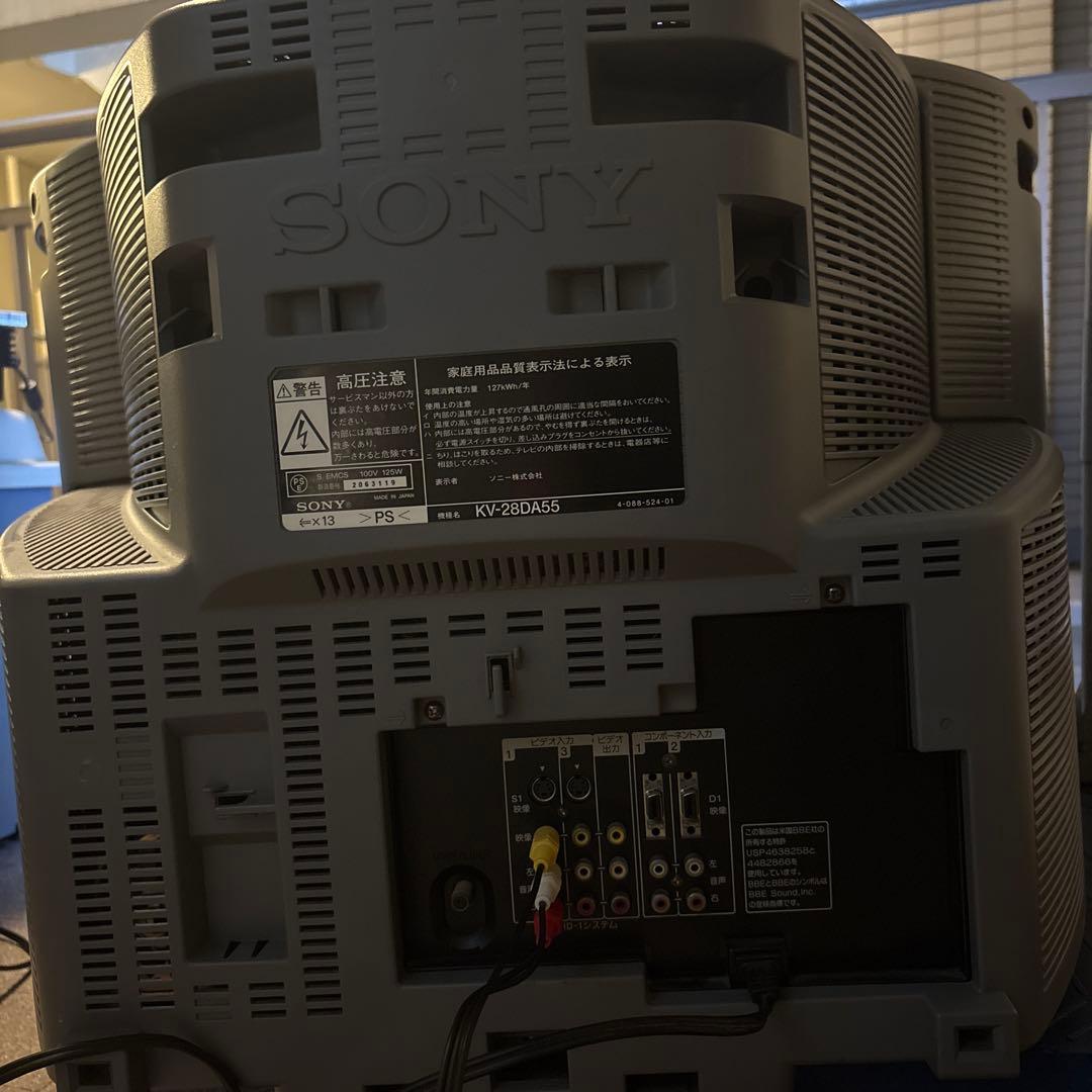 【最終値上げ】トリニトロン　SONY 28インチブラウン管テレビ　リモコン有