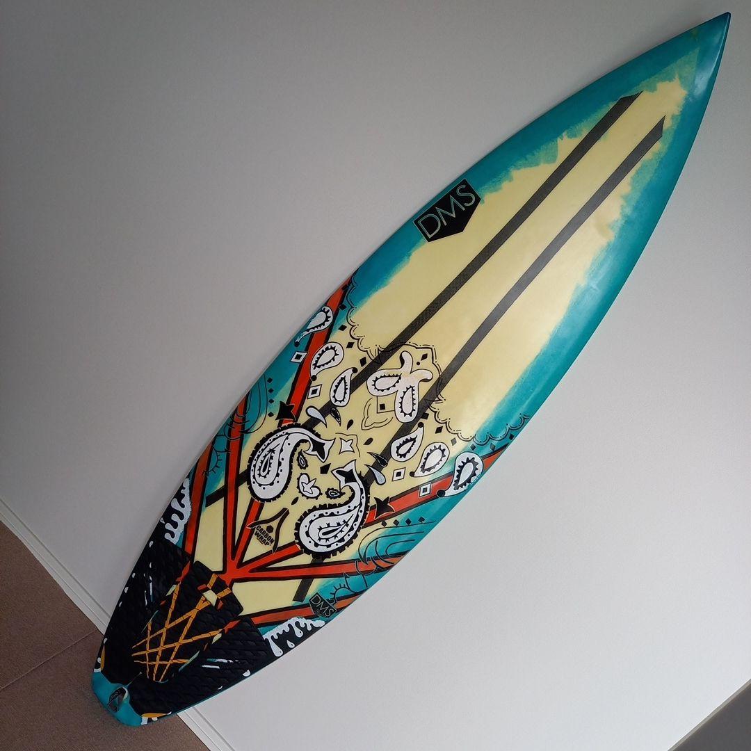 さらに値下げ！DMSsurfboardsパンサー5'8 EPSカーボンラップ