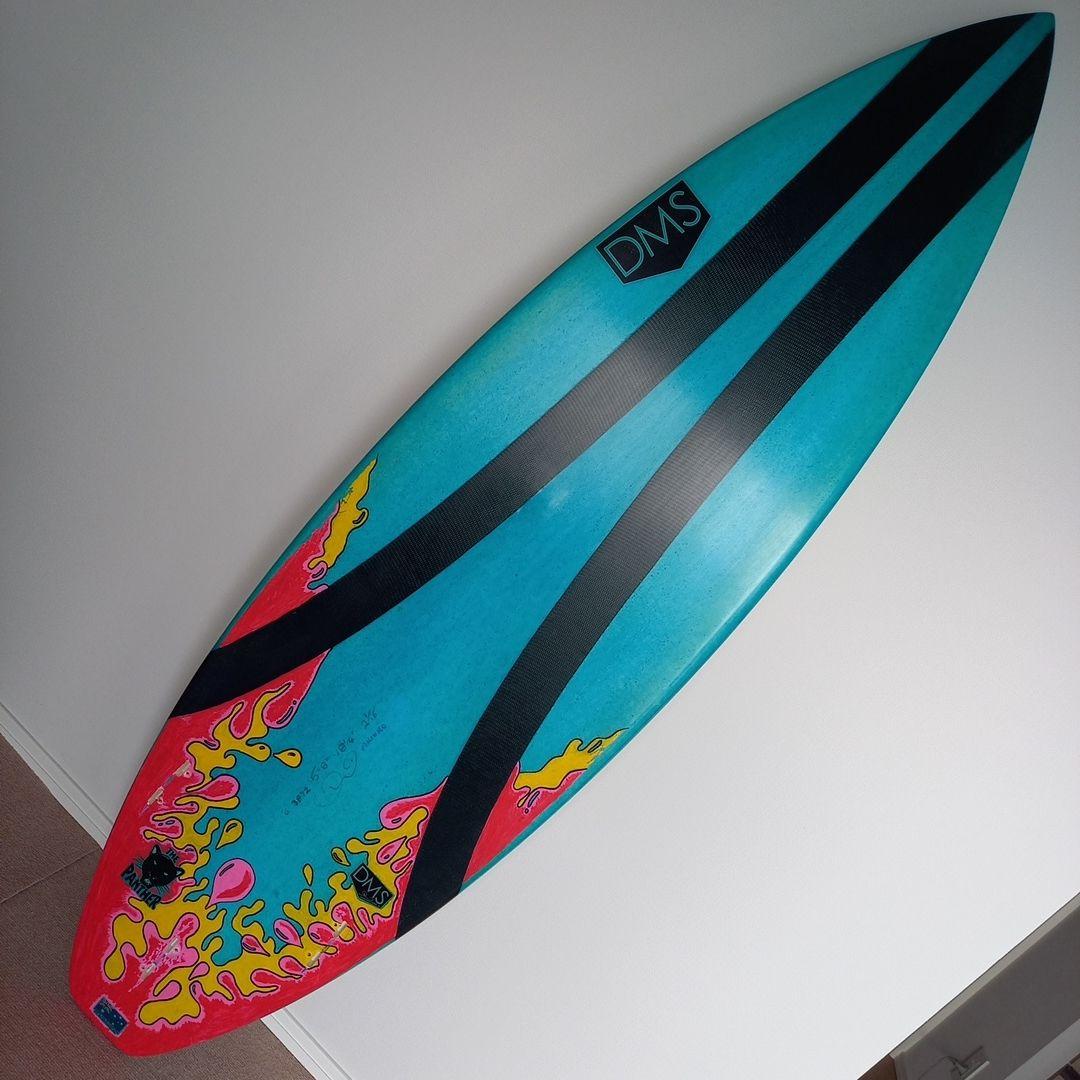 さらに値下げ！DMSsurfboardsパンサー5'8 EPSカーボンラップ