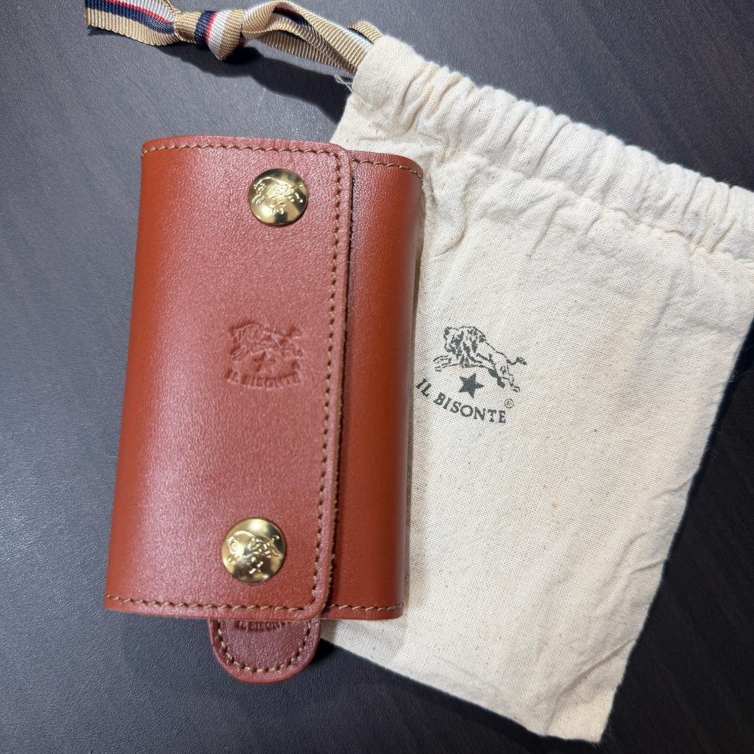 【新品未使用】イルビゾンテ キーケース ブラウン系