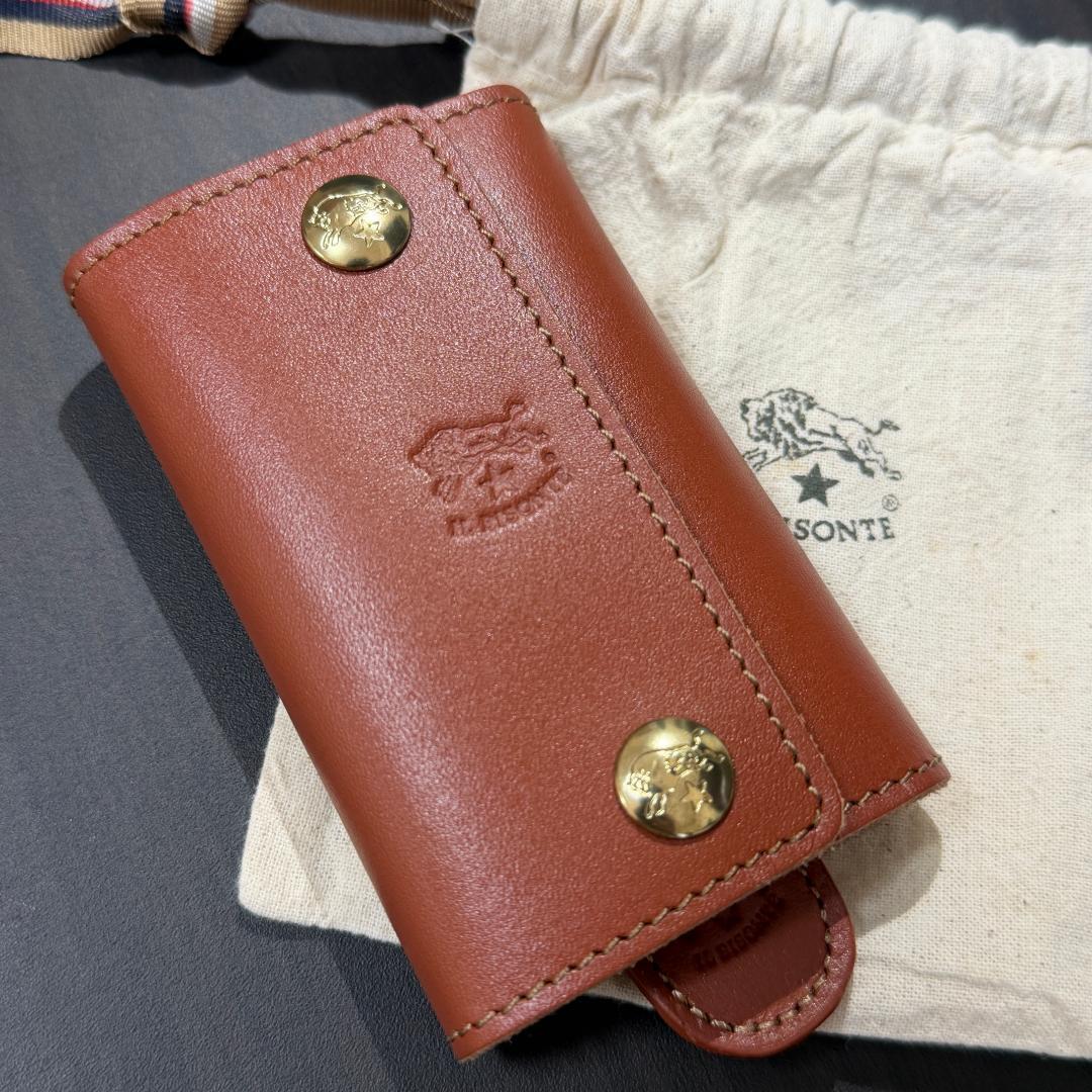 【新品未使用】イルビゾンテ キーケース ブラウン系