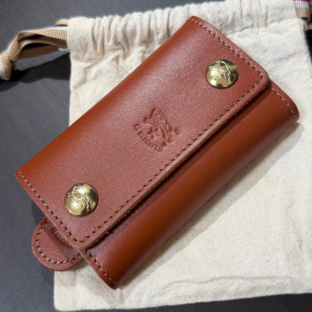 【新品未使用】イルビゾンテ キーケース ブラウン系