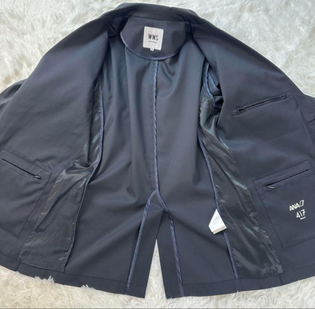 美品！　WWS ワークウェアスーツ×エディフィス×ANA セットアップ