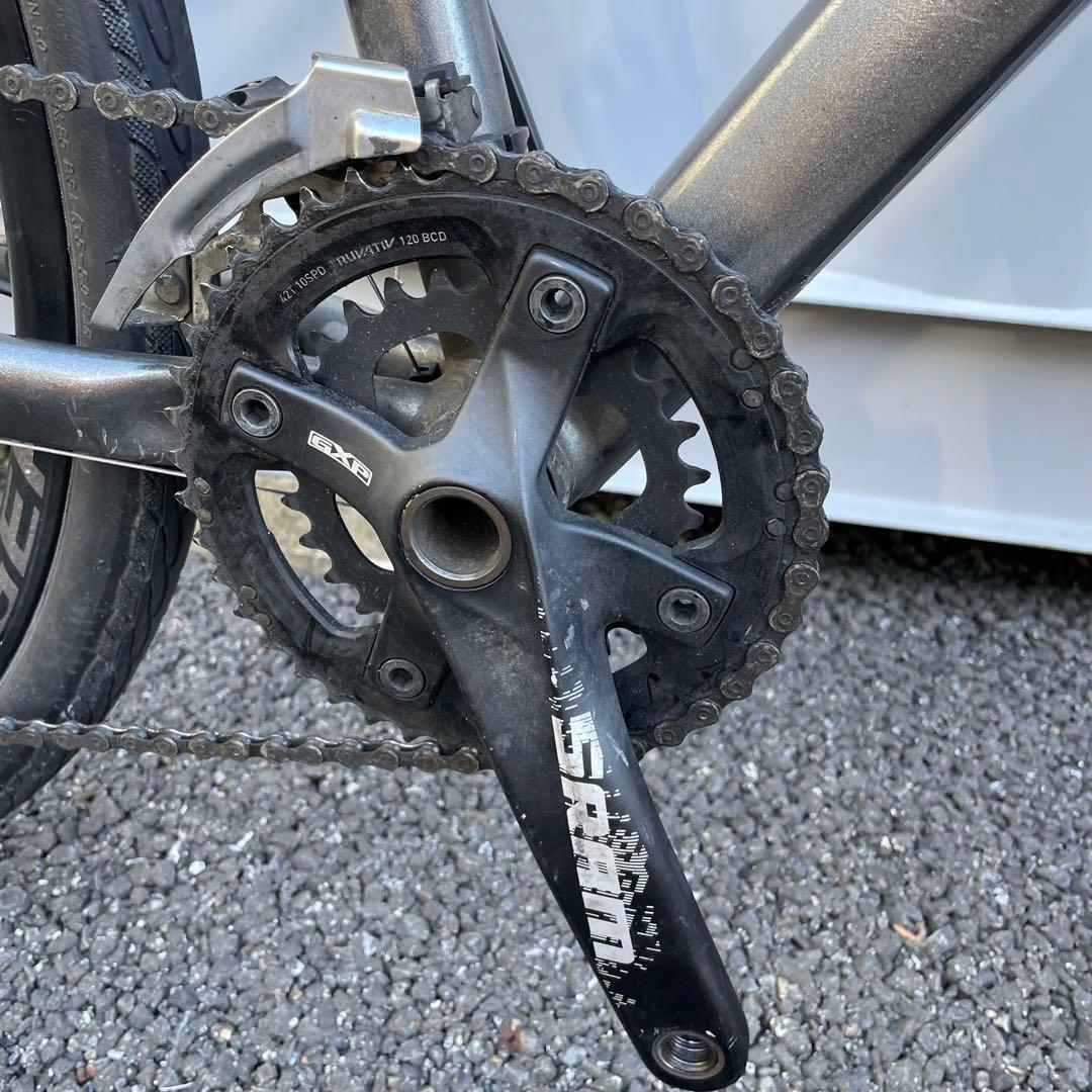 クロスバイク Dual Sport4 身長165-175cm定価13万円 10s