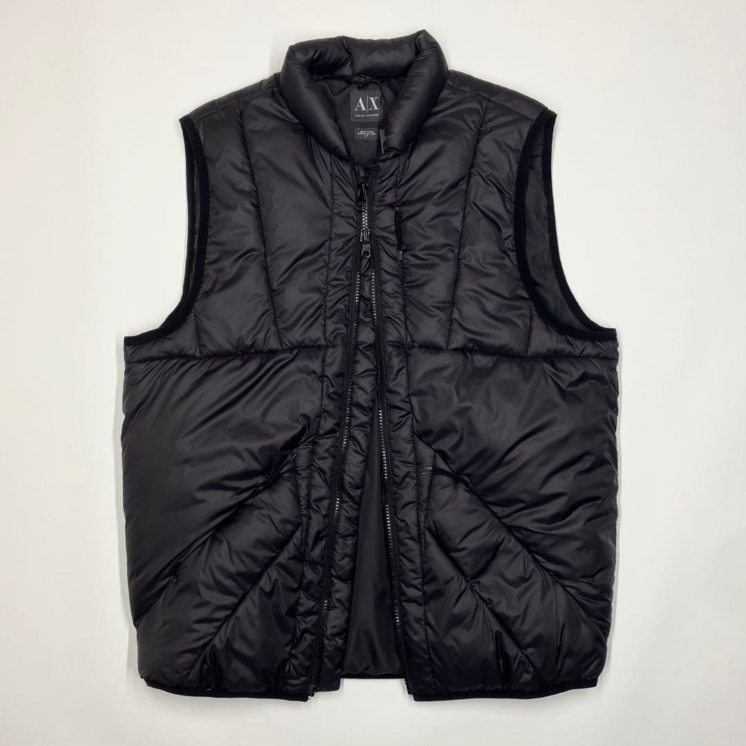 【新品】アルマーニエクスチェンジ キルティング ベスト 中綿 ダウン デザイナー