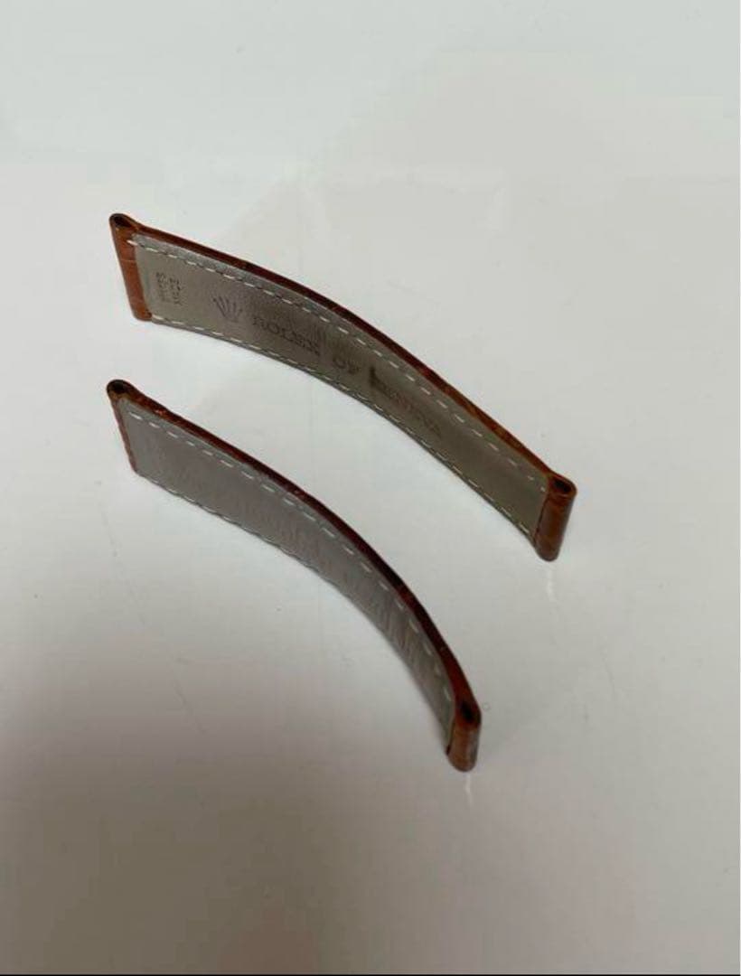 ロレックス　純正革ベルト　デイトナ用　ブラウン　クロコ