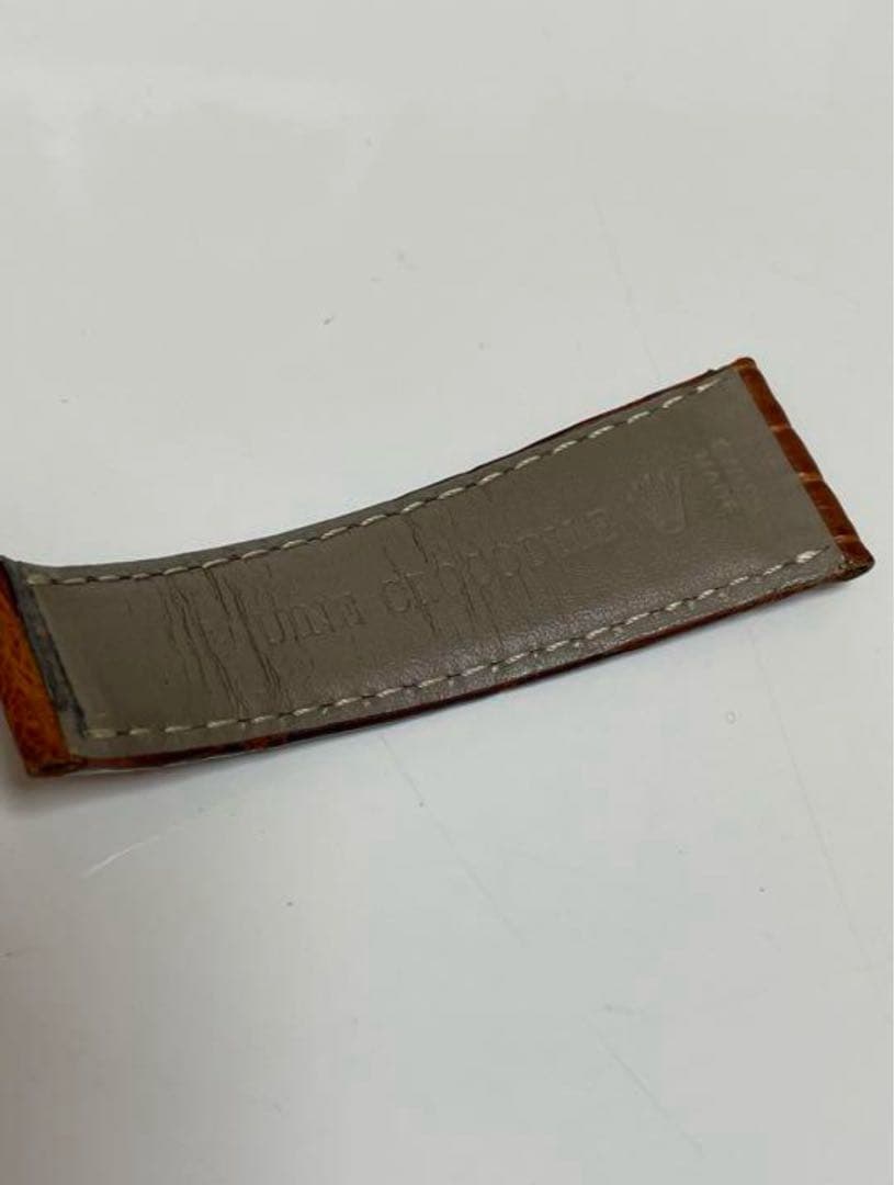 ロレックス　純正革ベルト　デイトナ用　ブラウン　クロコ