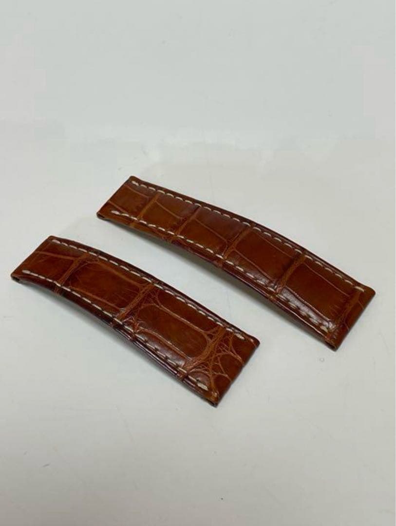 ロレックス　純正革ベルト　デイトナ用　ブラウン　クロコ