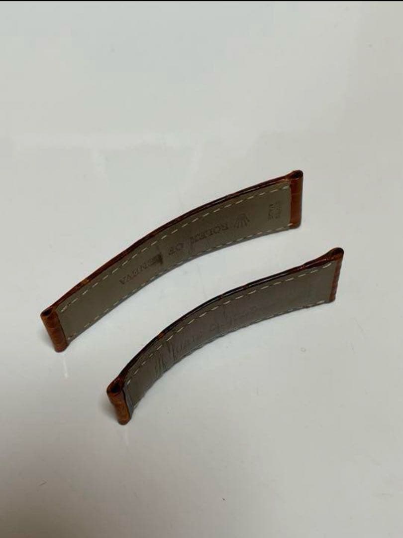 ロレックス　純正革ベルト　デイトナ用　ブラウン　クロコ