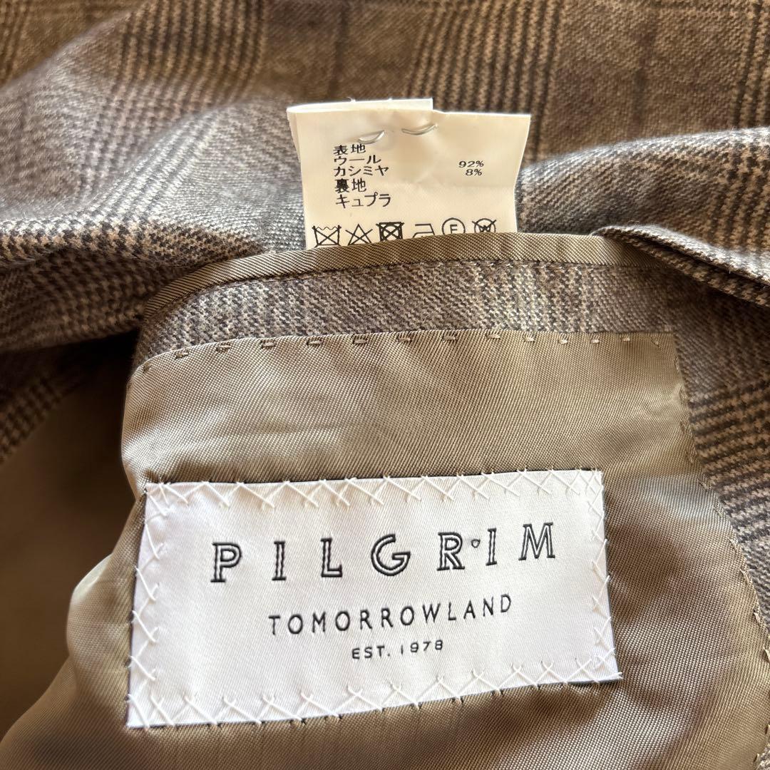 Tomorrowland Pilgrim カシミア混スーツ