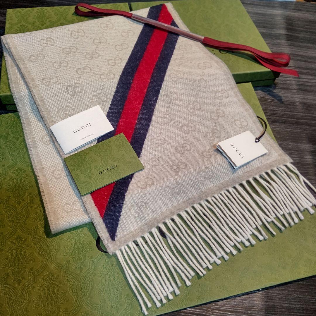 専用❤新品❤ GUCCI マフラー ストール スカーフ❤人気アルパカ❤