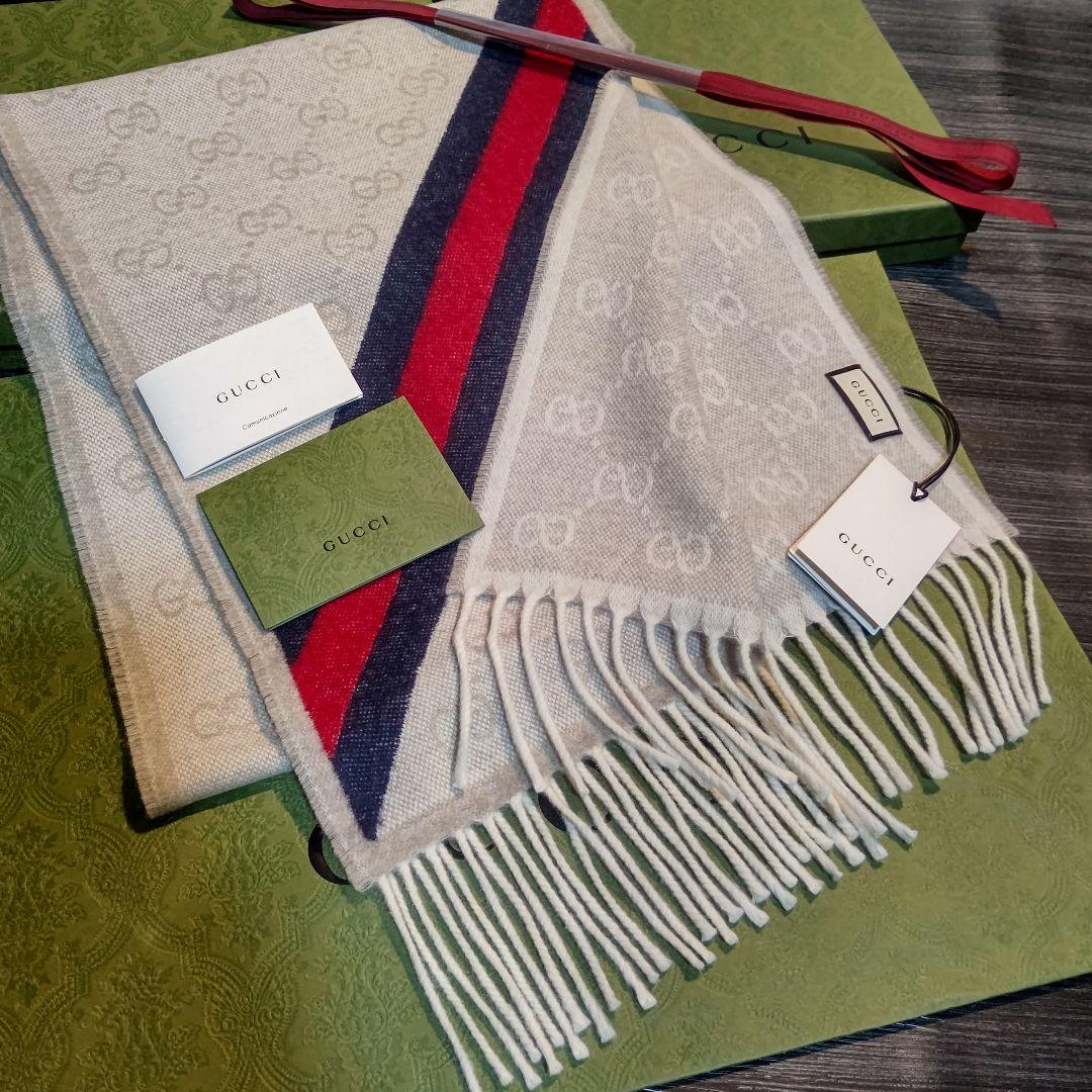 専用❤新品❤ GUCCI マフラー ストール スカーフ❤人気アルパカ❤