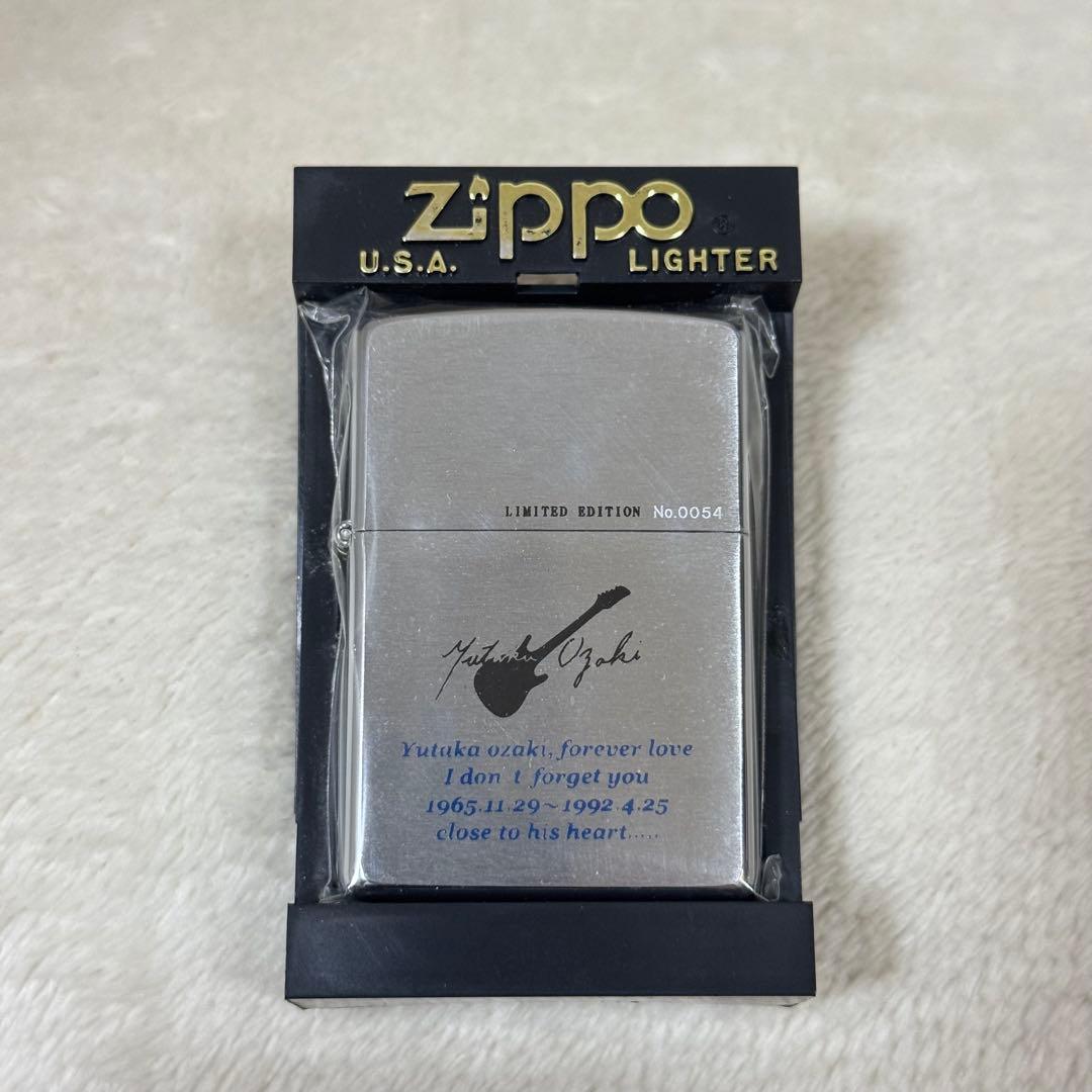 【希少品】当時物 尾崎豊 フィギュア ZIPPO セット リミテッドエディション