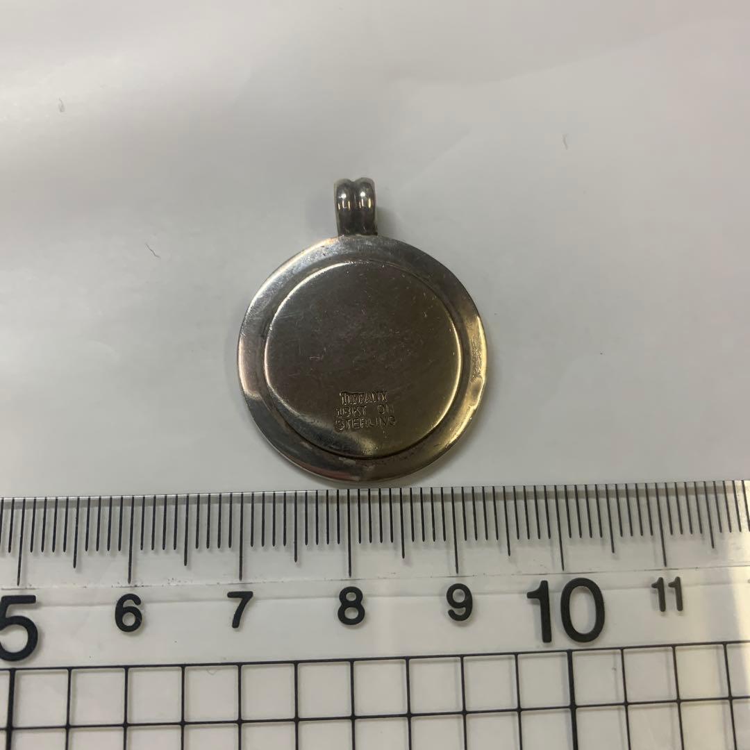 TIFFANY セントクリストファーペンダント スターリングシルバー &ゴールド