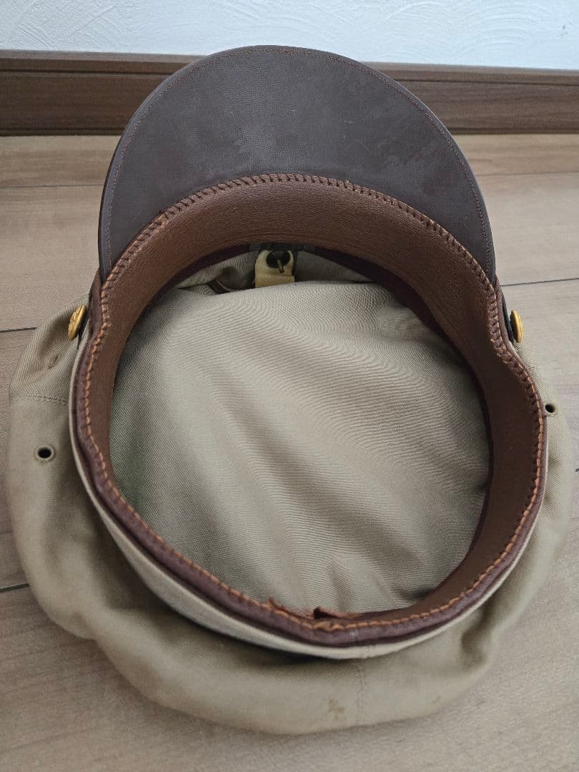 実物　米軍W.W.2型(1948年製)　士官制帽クラッシュタイプ　60cmサイズ