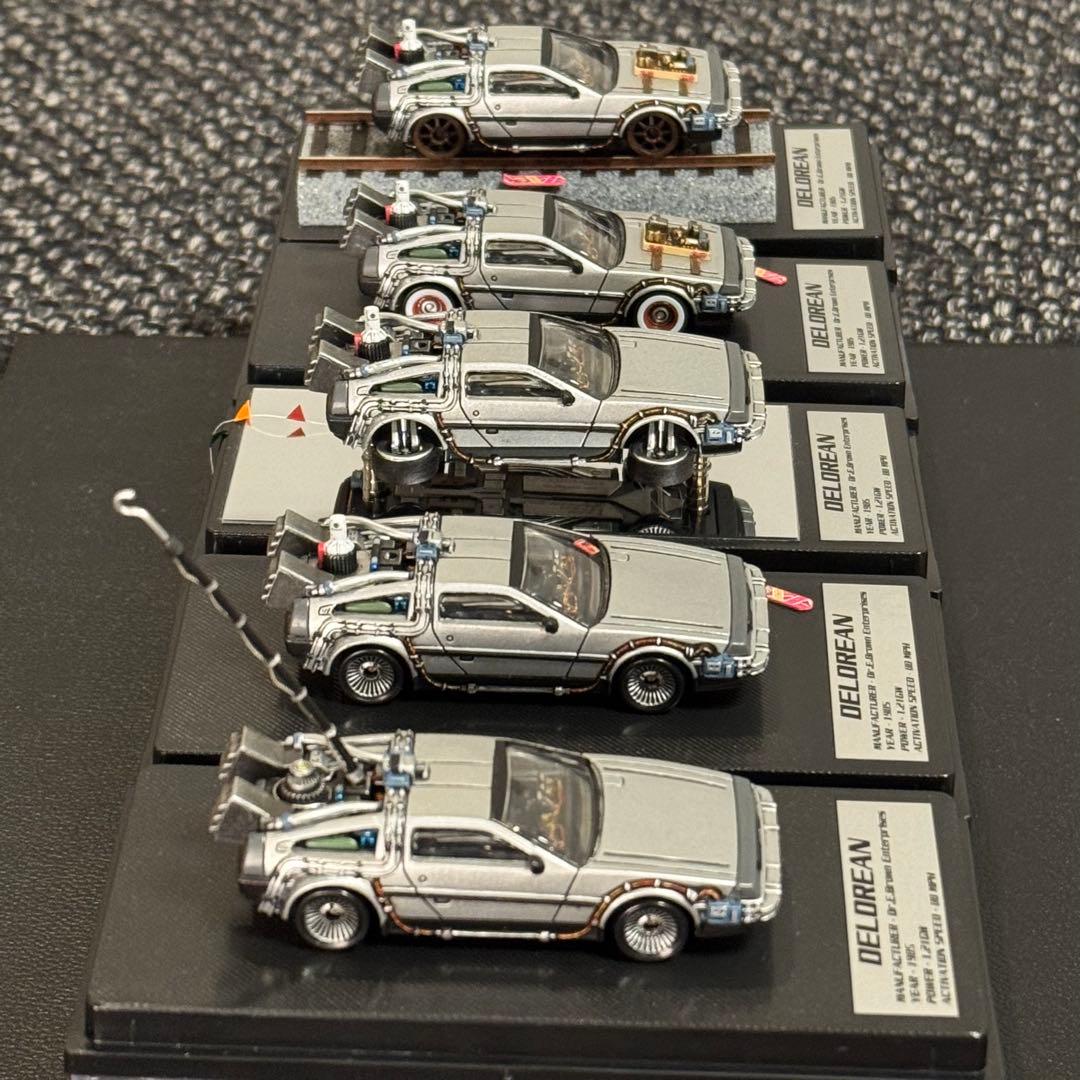 デロリアン カスタム品 ドクのバン テロリスト車両 他　バックトゥザフューチャー