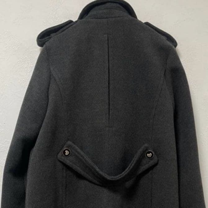 bibiy.olivia coat ビビィ オリビアコート ハートボタン グレー