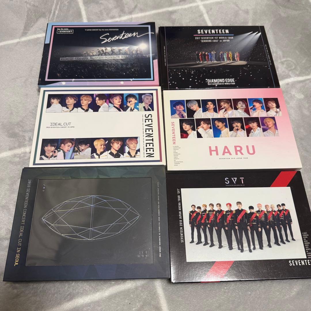 SEVENTEEN DVDセット 各DVDトレカ付き(ある素敵な日以外)