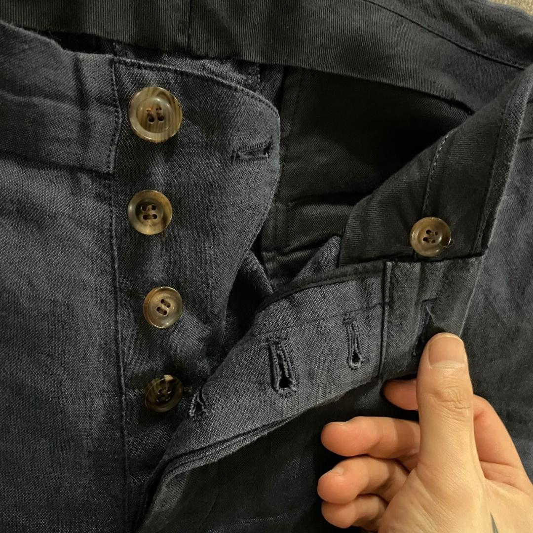 美品 daboro リネン スーツ セットアップ 麻 2B