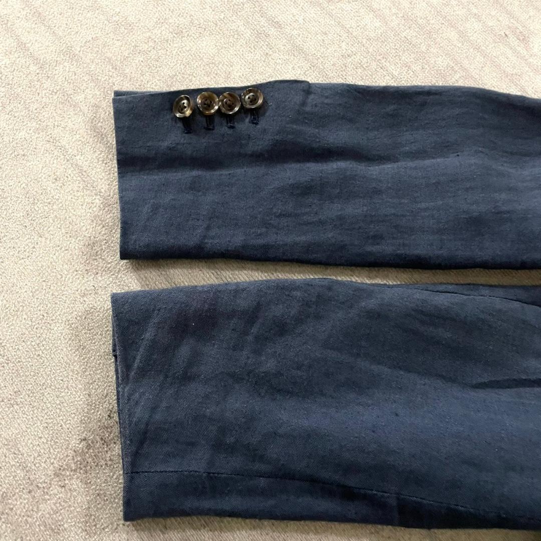 美品 daboro リネン スーツ セットアップ 麻 2B