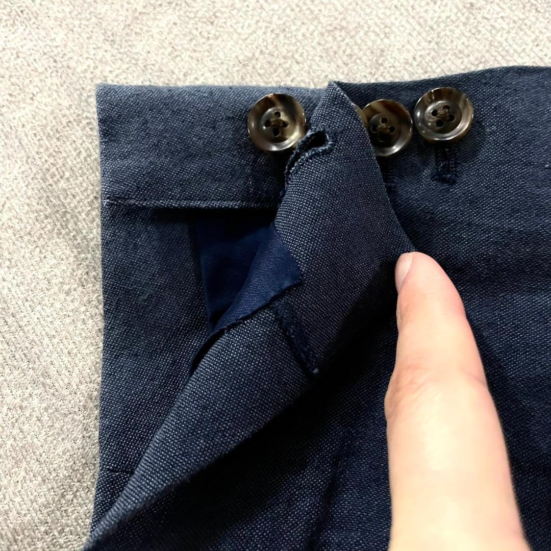 美品 daboro リネン スーツ セットアップ 麻 2B