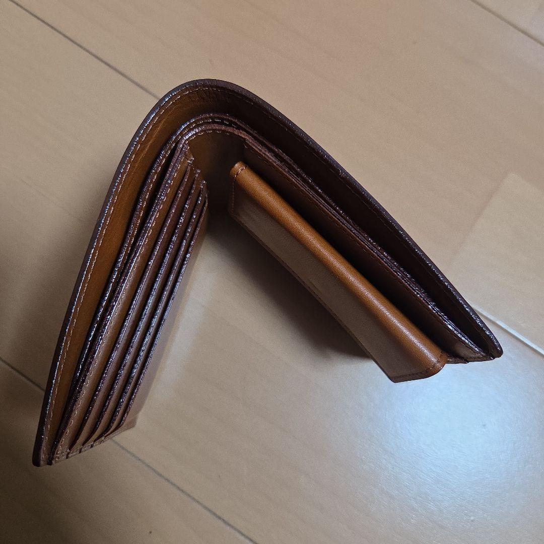 土屋鞄　ブライドル　二つ折り財布 ダークグリーン