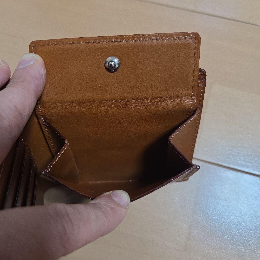 土屋鞄　ブライドル　二つ折り財布 ダークグリーン