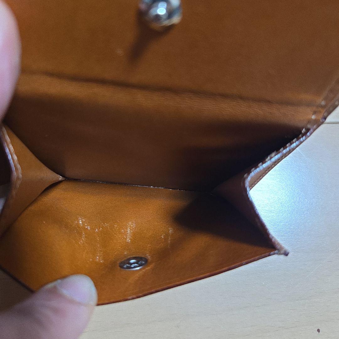 土屋鞄　ブライドル　二つ折り財布 ダークグリーン