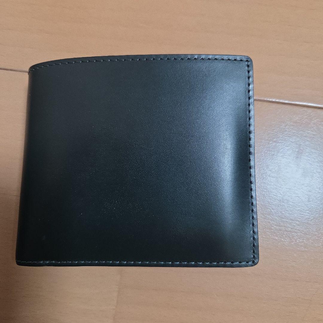 土屋鞄　ブライドル　二つ折り財布 ダークグリーン