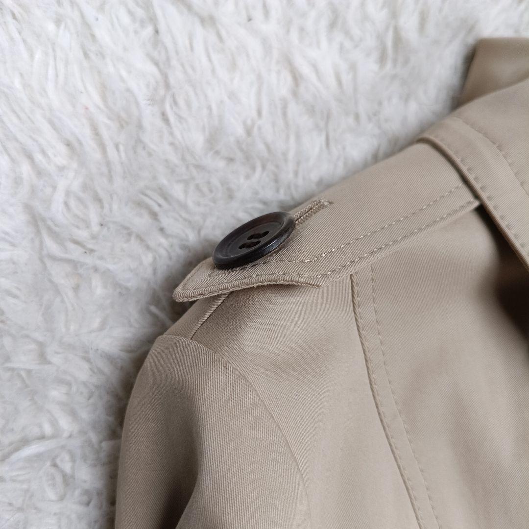 美品✨現行レリアン　MANTECO社　ベルテッドトレンチコート　ウールライナー付