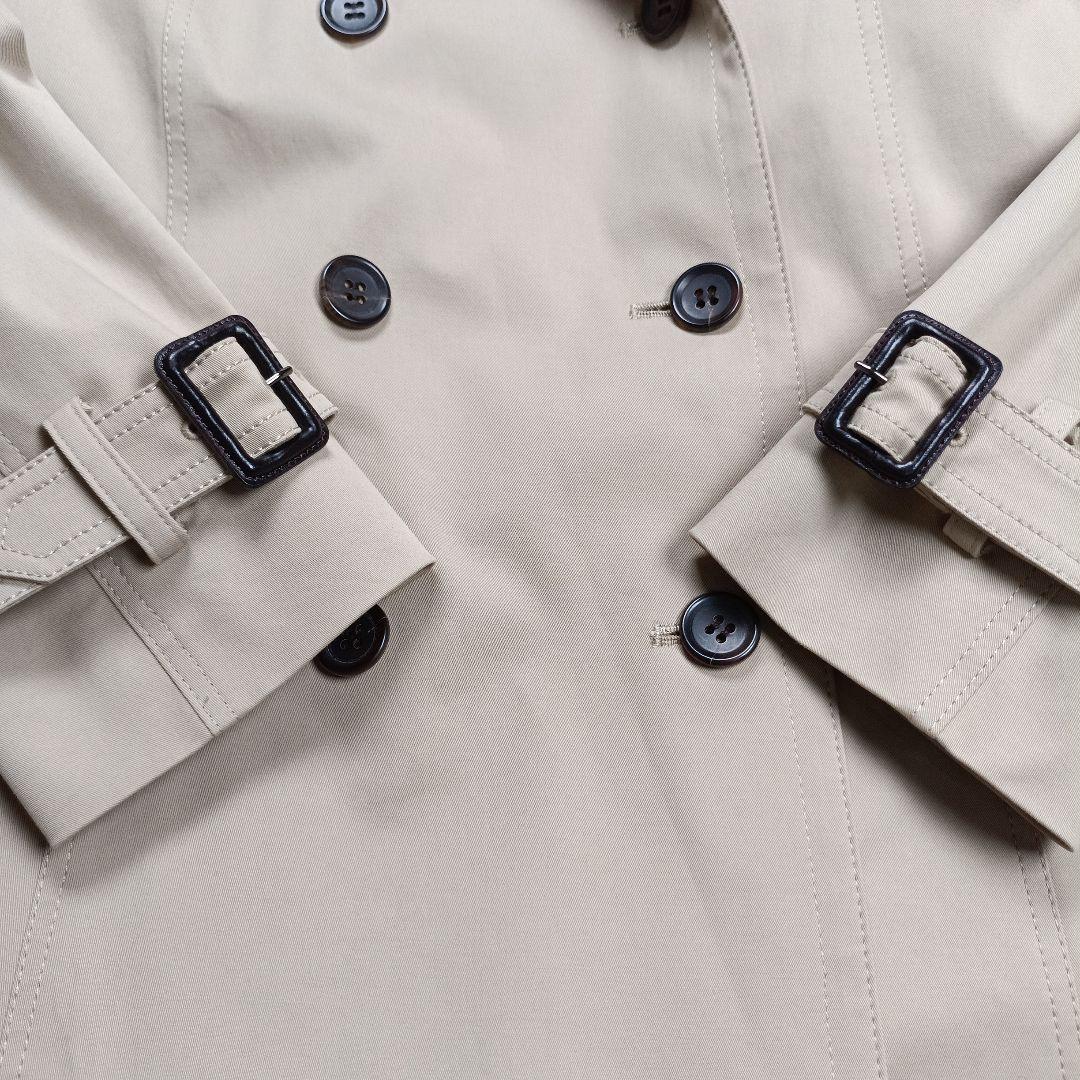 美品✨現行レリアン　MANTECO社　ベルテッドトレンチコート　ウールライナー付