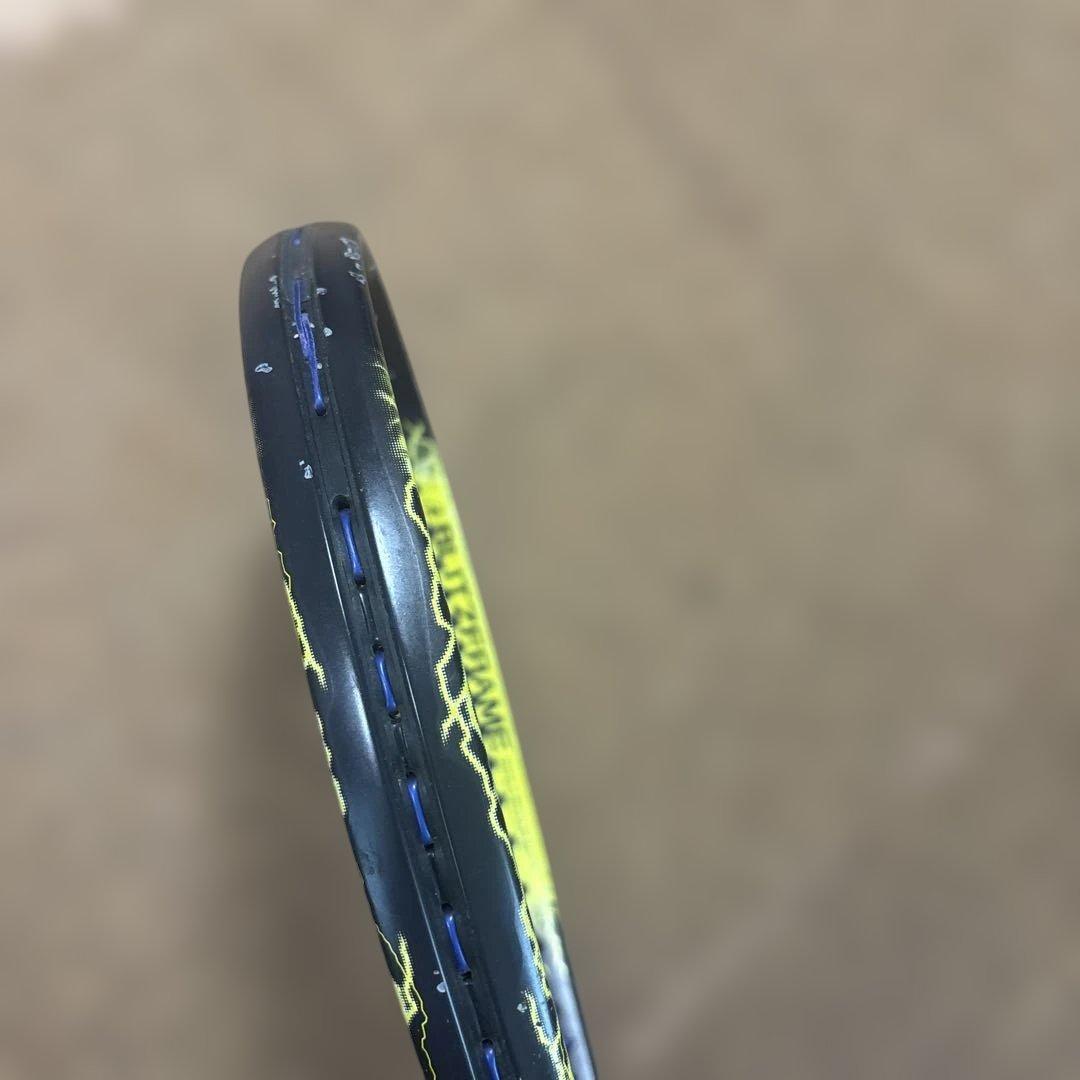 中古ボルトレイジ 7SテニスラケットUL1ガットヨネックスゲイル26ポンド