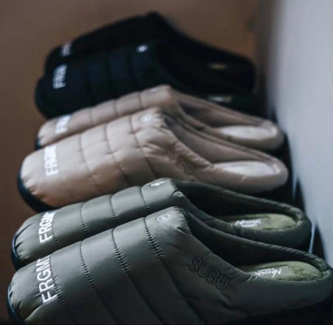 2新品 NANGA FRAGMENT SUBU ウィンター サンダル ベージュ