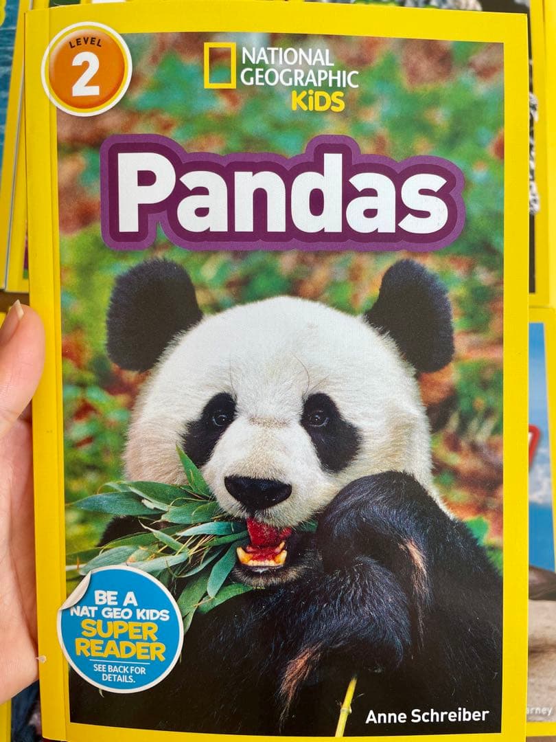 National Geographic Kids L1-3英語絵本125冊セット