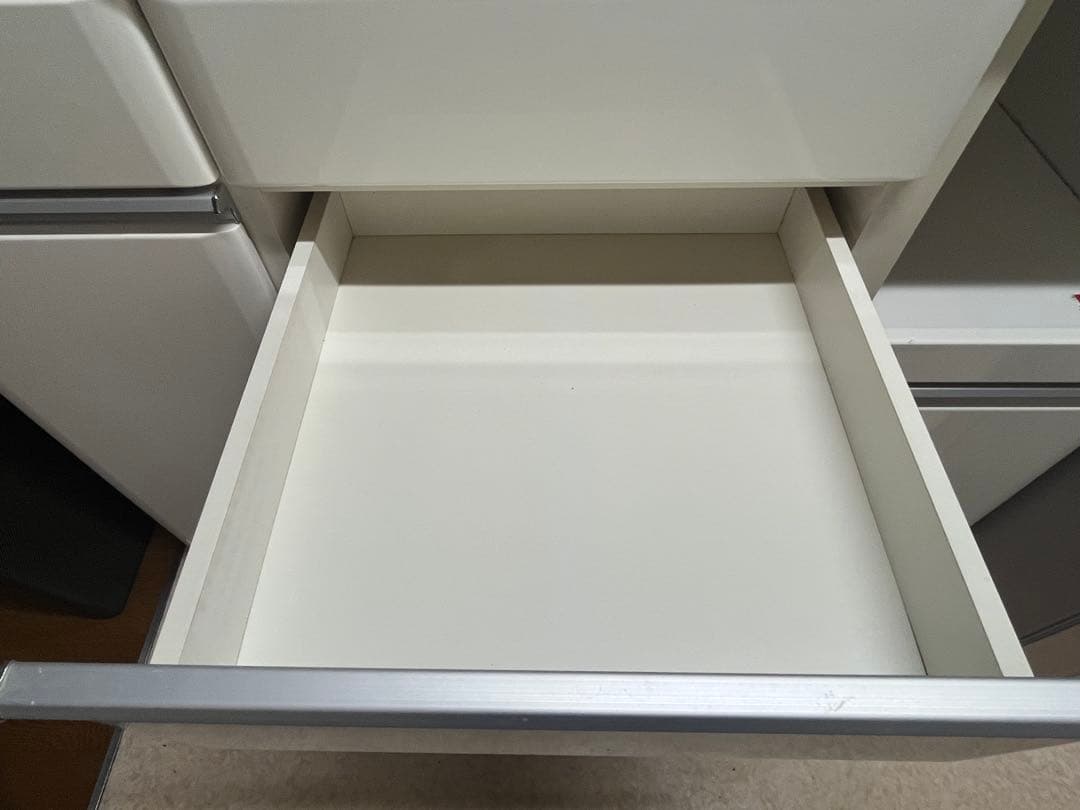 【下部のみ】ニトリ キッチンボード 120cm幅 ホワイト 食器棚