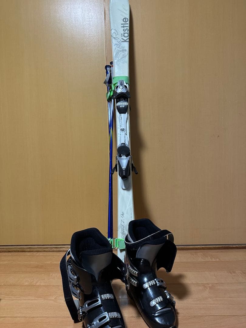 スキーセット　150センチブーツ合わせて3点