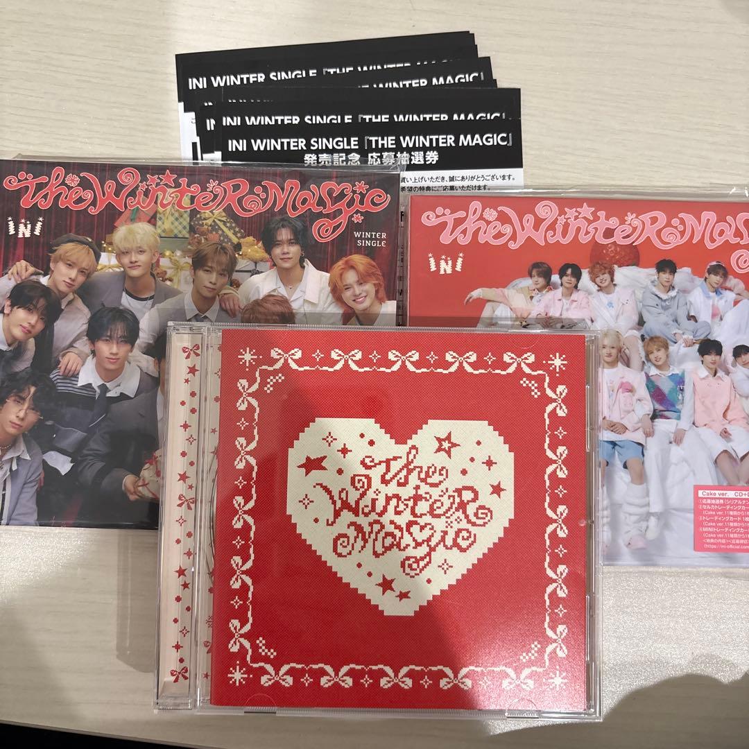INI The Winter Magic シリアル付き CD
