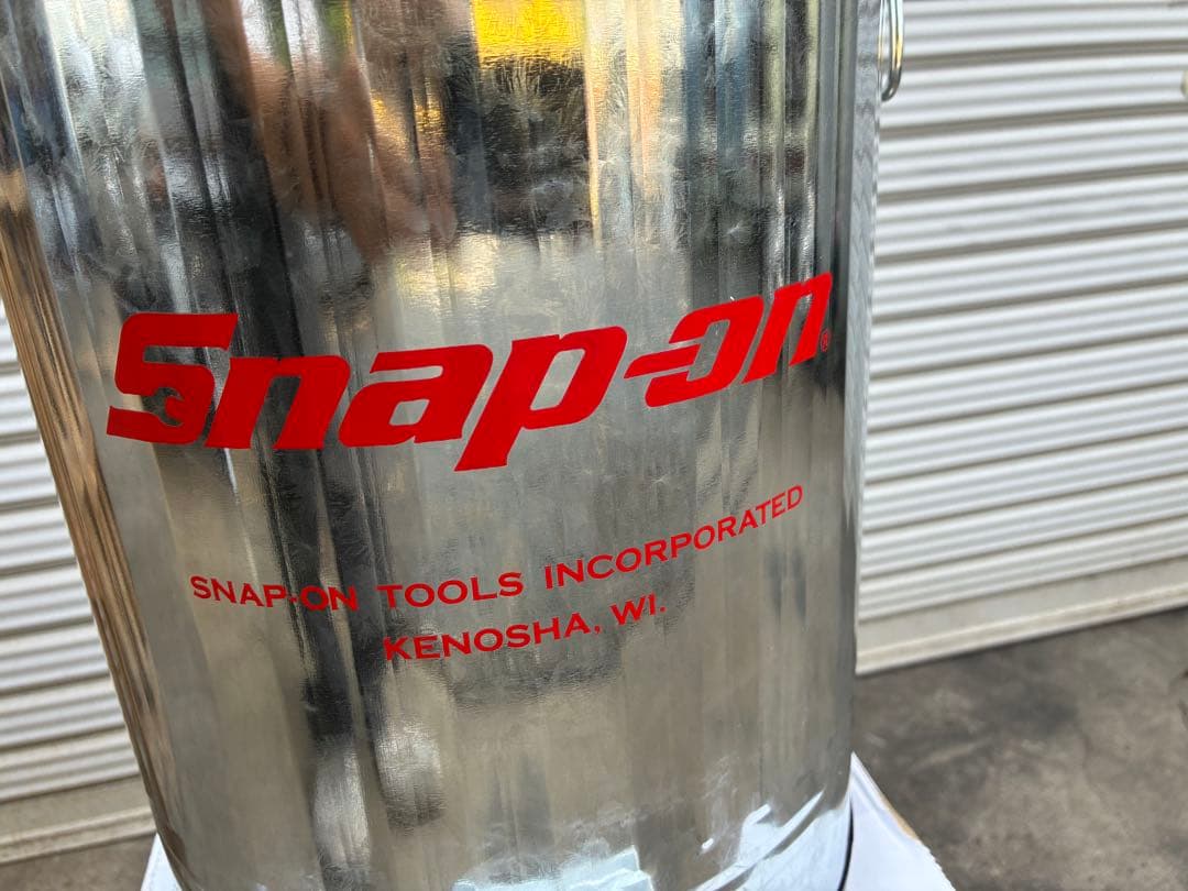 スナップオン！スチール製！ダストボックス！ゴミ箱！12L！Snap-on