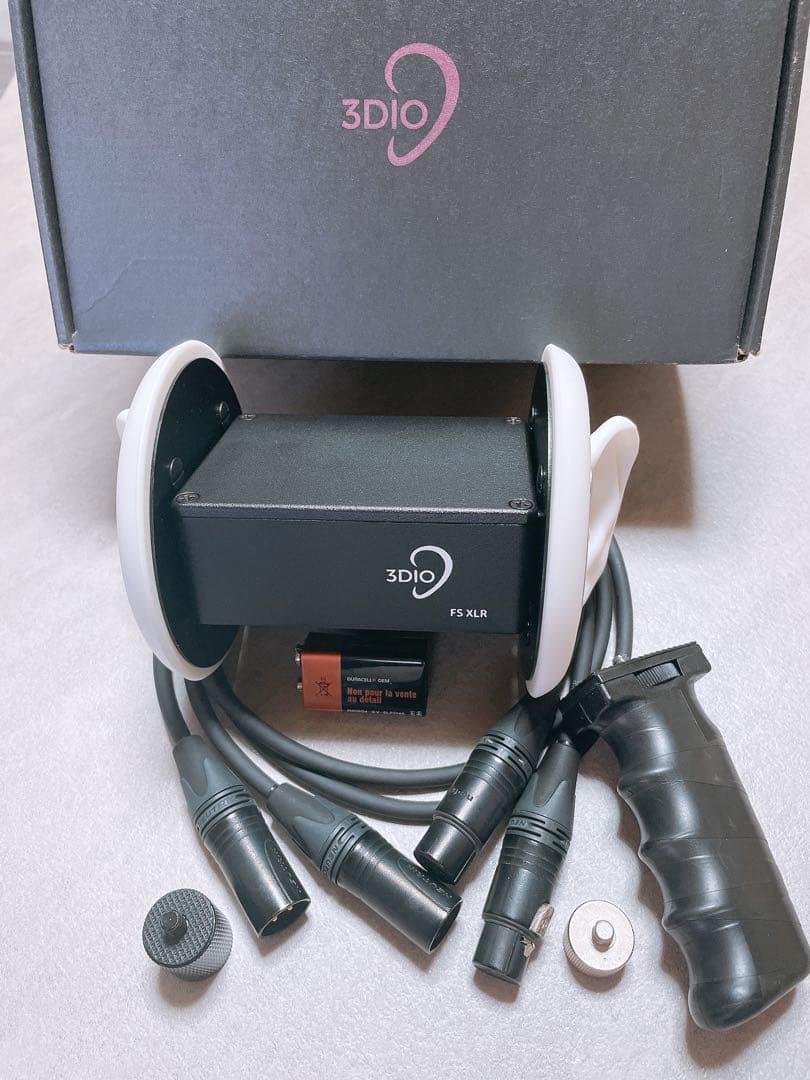 【美品】正規品 3DIO Free Space FS XLR バイノーラルマイク