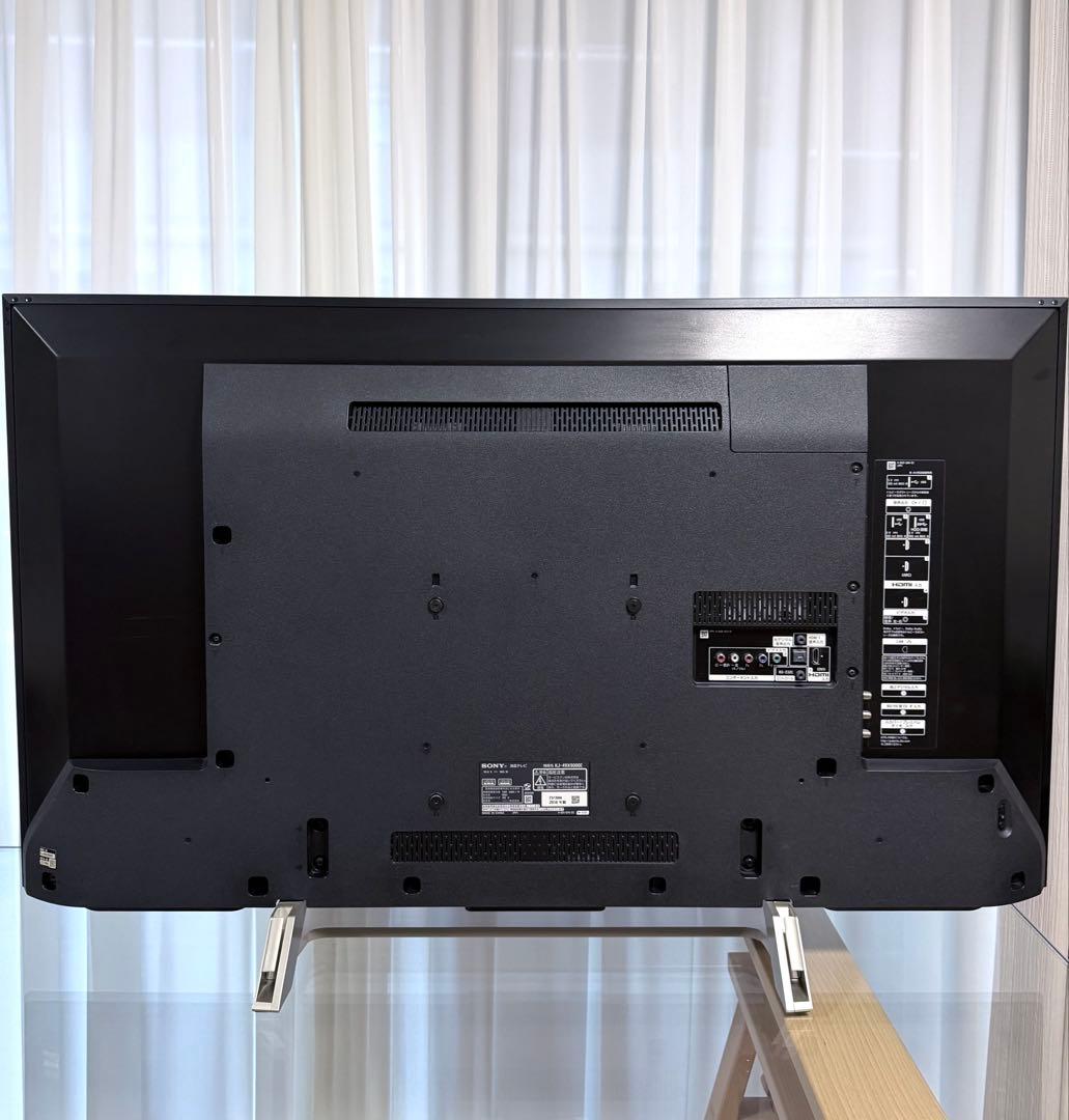 SONY 4K液晶テレビ KJ-49X9000E BRAVIA 2018年製