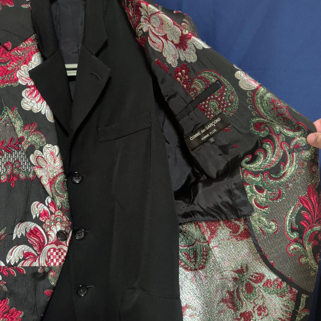 【COMME des GARCONS HOMME PLUS】刺繍ジャケット