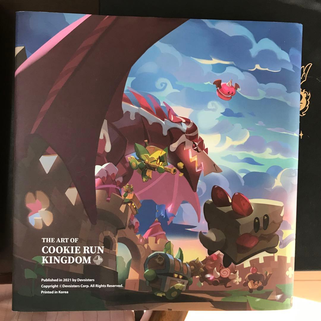 洋書 THE ART OF COOKIE RUN KINGDOM