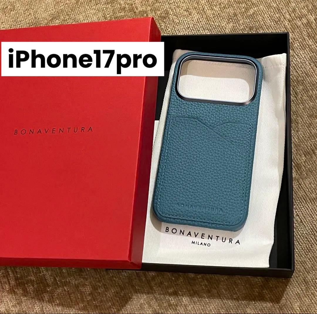 BONAVENTURA iPhone 17 Pro ケース シュリンクレザー