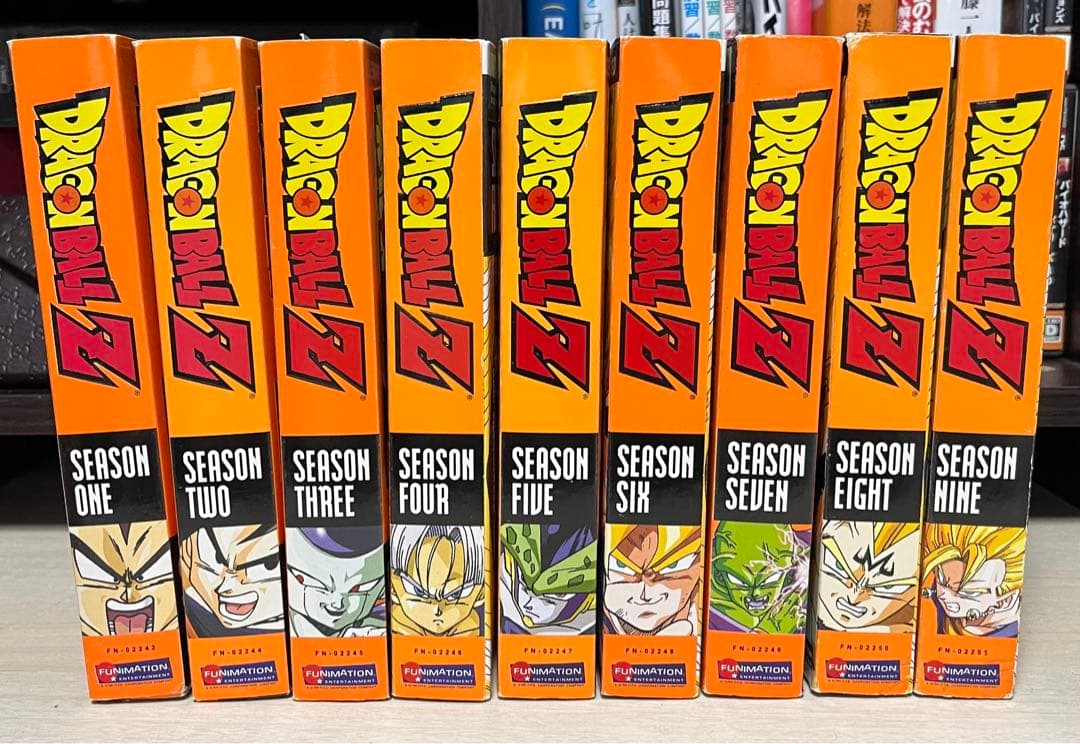 ドラゴンボールZ 海外版日本語吹替可DVD 全巻　54枚　鳥山明　とりやまあきら