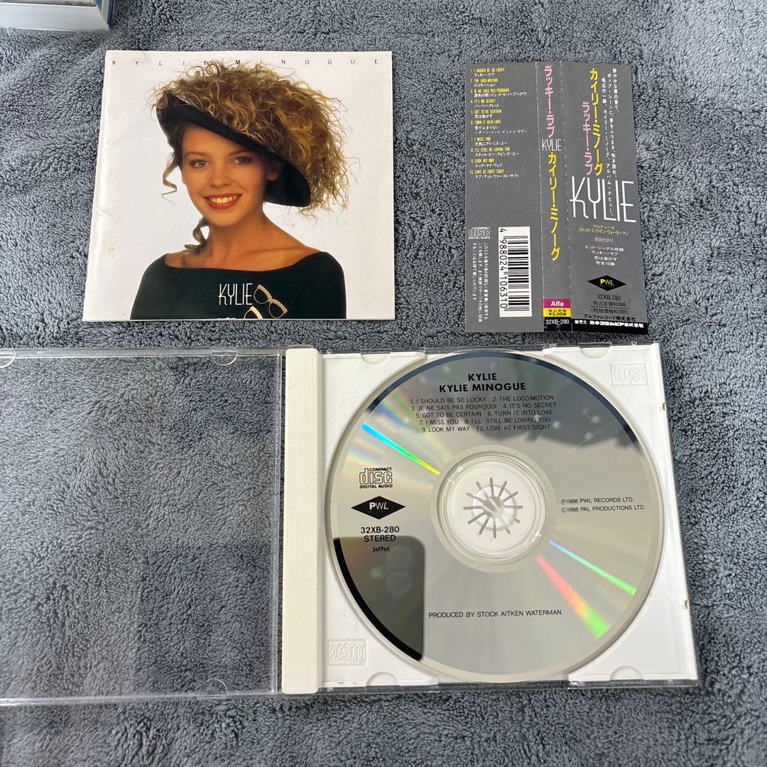 Kylie Minogue アルファ　pwl 7枚　cd