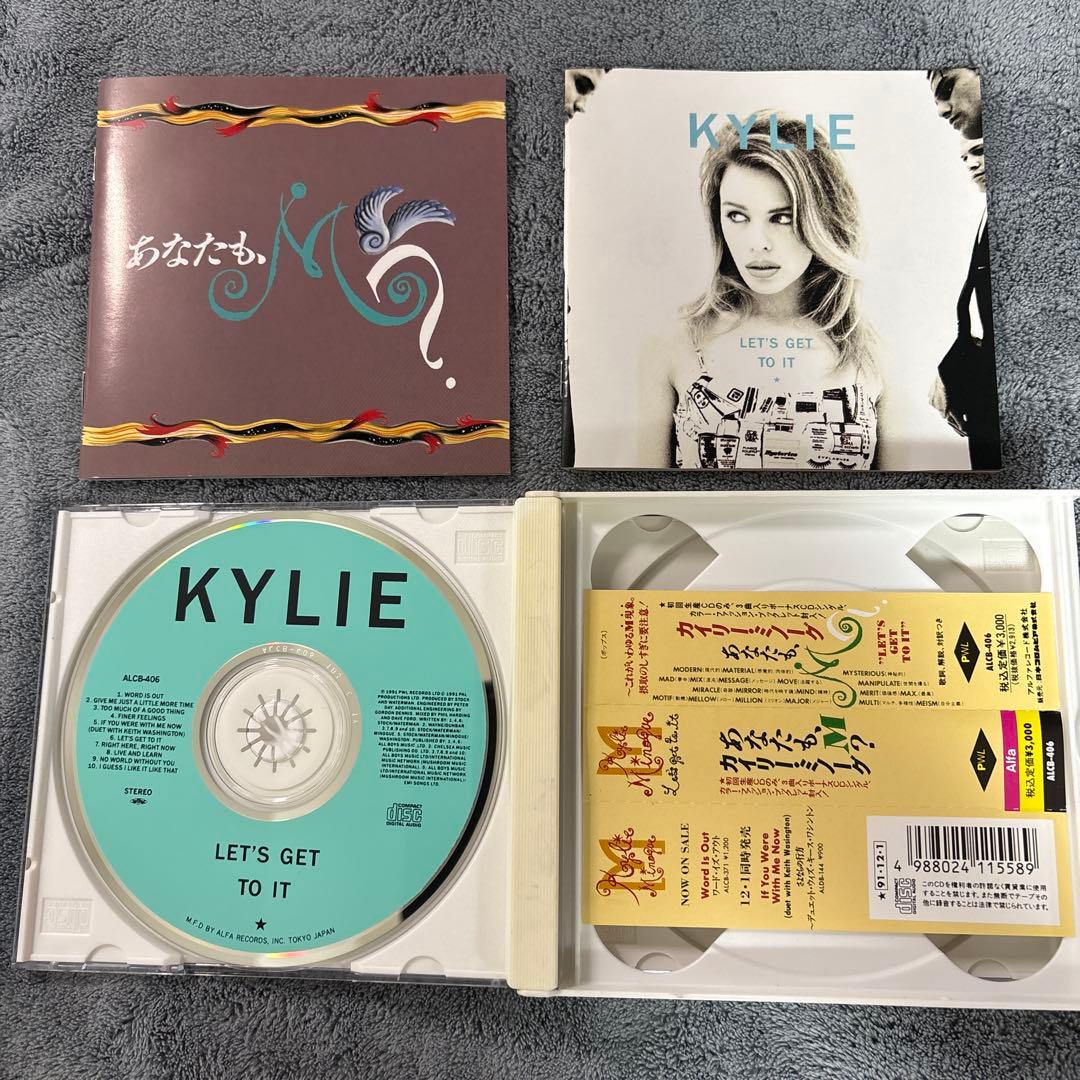 Kylie Minogue アルファ　pwl 7枚　cd